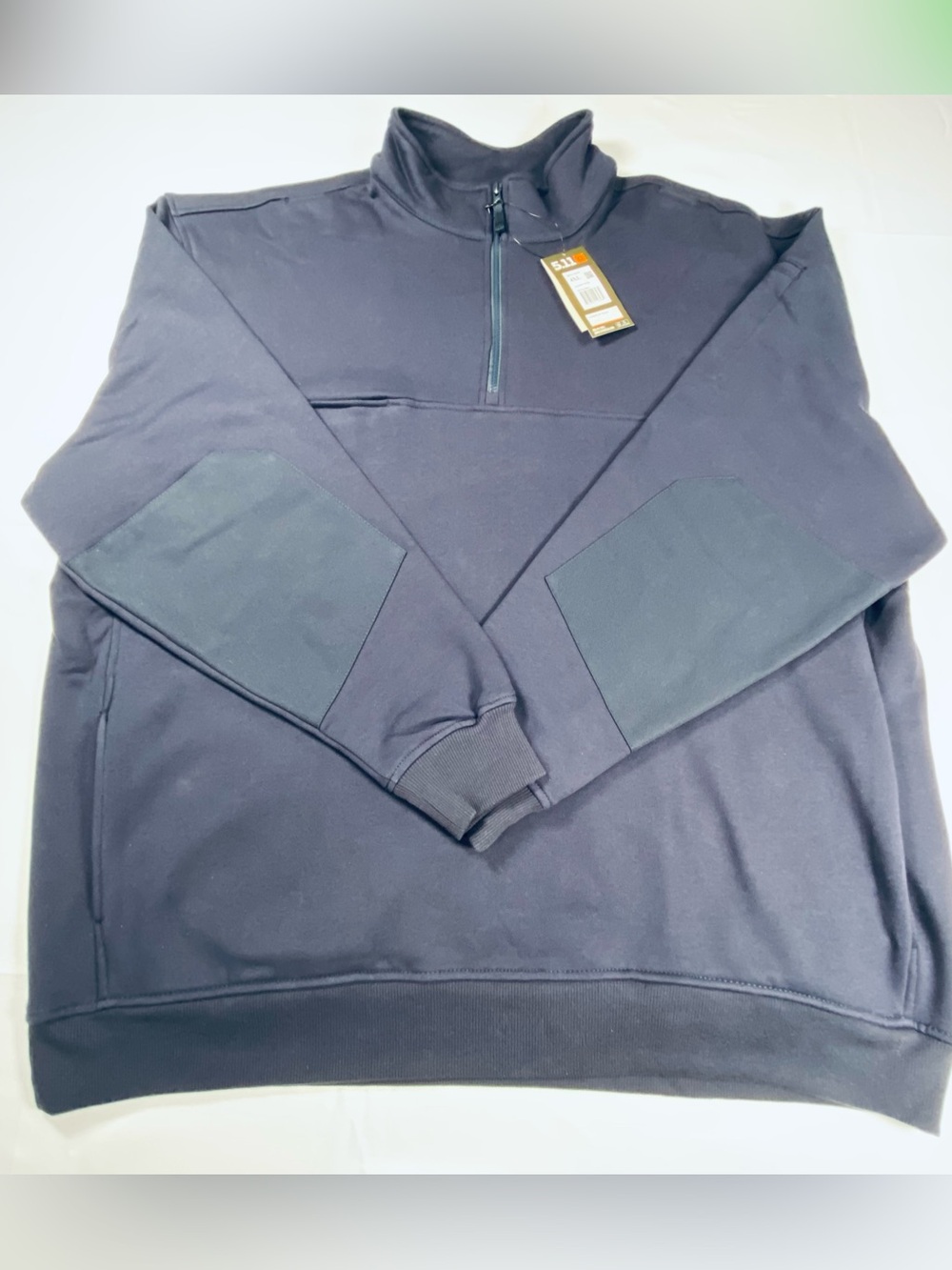 5.11 Tactical Job Shirt 2.0 Mens 4XL Tall Navy 1/4 Zip Fleece Pullover NWT